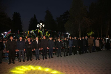 Zəfər Günü münasibətilə bayram konserti təşkil olunub.