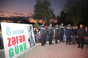 Zəfər Günü münasibətilə bayram konserti təşkil olunub.