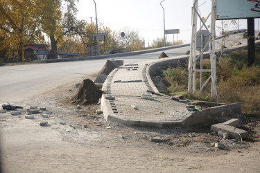 Xudat şəhərində abadlıq-quruculuq işləri davam etdirilir