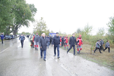 Xaçmaz rayonunda növbəti ağacəkmə aksiyası Aşağı Ləgər kəndində keçirilib.