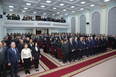 Xaçmaz rayonunda 8 Noyabr Zəfər Gününə həsr olunmuş “Şanlı qürur tariximiz” adlı konfrans keçirilib.