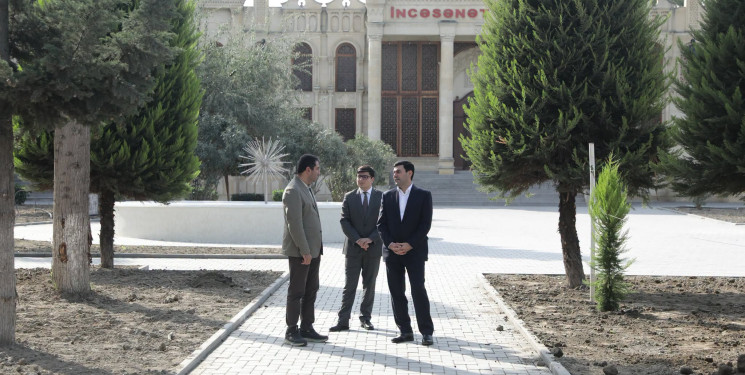 “Şəhərsalma və Memarlıq İli” çərçivəsində Nəriman Nərimanov küçəsindəki park əsaslı şəkildə yenidən qurulur